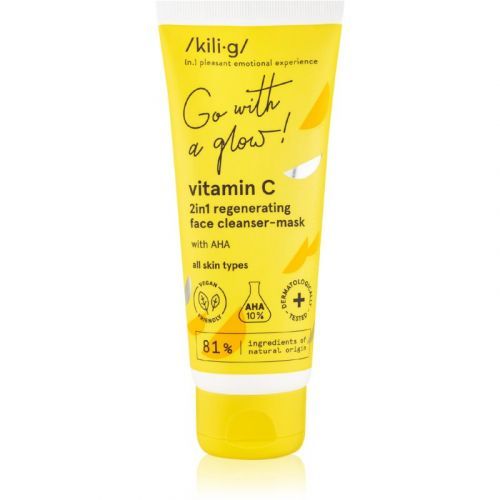 Kilig Vitamin C Cleansing Mask With AHA Acids 75 ml