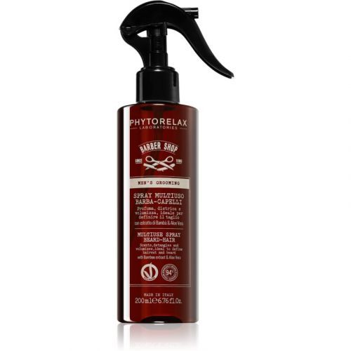 Phytorelax Laboratories Men's Grooming Barber Shop Hair and Beard Conditioner in Spray 200 ml