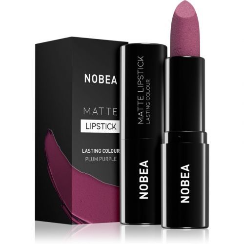 NOBEA Day-to-Day Matte Lipstick Shade Plum purple #M15 3 g 3 g