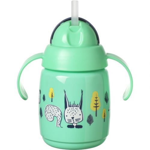Tommee Tippee Superstar Straw Cup Cup with straw for Kids 6m+ Green 300 ml
