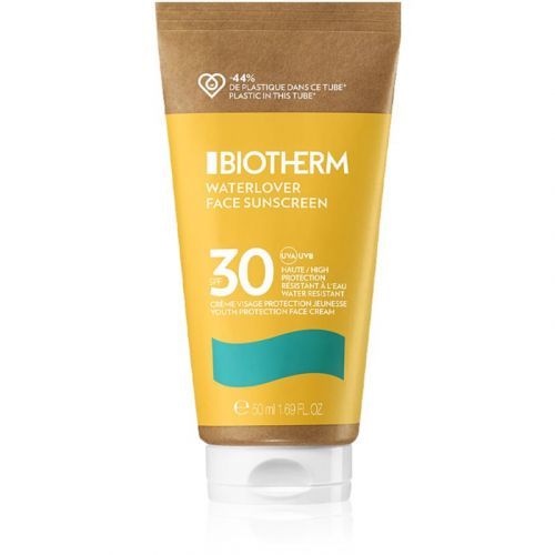 Biotherm Waterlover Face Sunscreen Protective Anti-Aging Face Cream for Intolerant Skin SPF 30 50 ml
