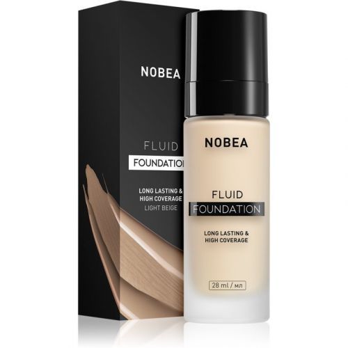 NOBEA Day-to-Day Long-Lasting Foundation Shade 01 Light beige 28 ml