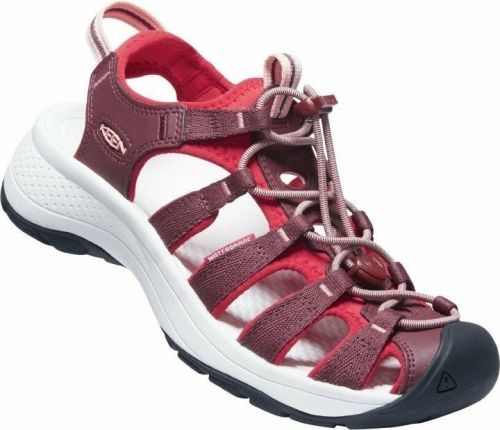 Keen Womens Outdoor Shoes Astoria West Women's Sandals Andorra/Red Dahlia 37,5