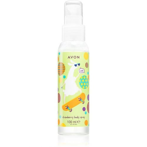 Avon Lama Dude Refreshing Body Spray With Aromas Of Strawberries for Kids 100 ml