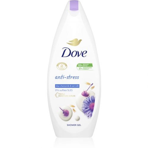 Dove Anti-Stress Relaxing Shower Gel Blue Chamomile & Oat Milk 250 ml