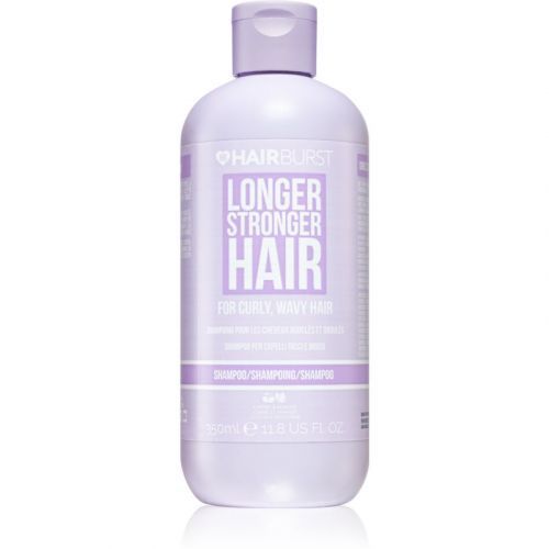 Hairburst Longer Stronger Hair Curly, Wavy Hair Moisturizing Shampoo For Wavy And Curly Hair 350 ml