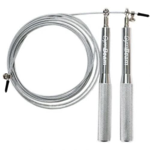 GymBeam Metal skipping rope colour Silver