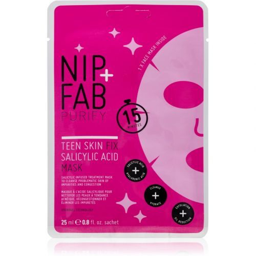 NIP+FAB Salicylic Fix Sheet Mask for Face 10 g