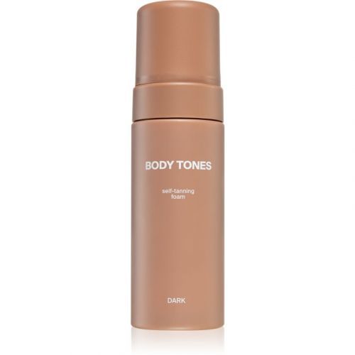 Body Tones Self-Tanning Foam Dark Self-Tanning Mousse for Body 155 ml