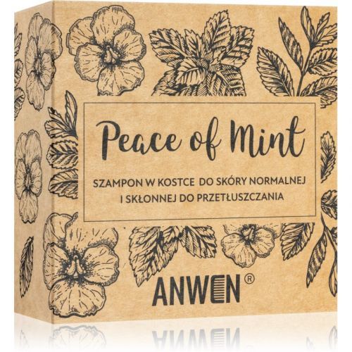 Anwen Peace of Mint Shampoo Bar in alu can 75 g