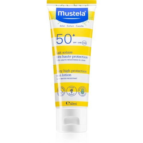 Mustela Family SPF 50+ Sun Cream For Kids SPF 50+ 40 ml