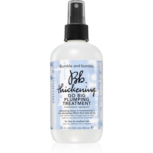 Bumble and Bumble Thickening Go Big Plumping Treatment Volumising and Styling Blow-Dry Spray 250 ml