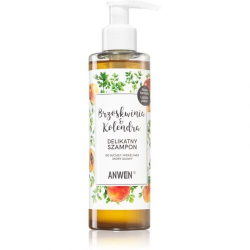 Anwen Peach & Coriander Soothing Shampoo For Dry And Sensitive Scalp 200 ml