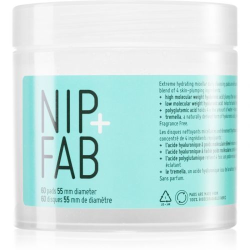 NIP+FAB Hyaluronic Fix Extreme4 Cleaning Pads 60 ml