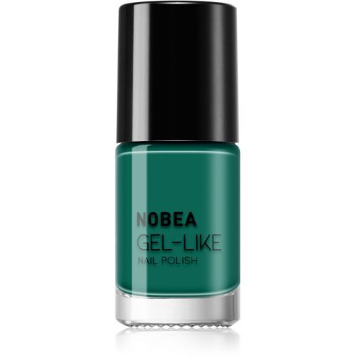 NOBEA Day-to-Day Gel-Effect Nail Varnish Shade #N65 Emerald green 6 ml 6 ml