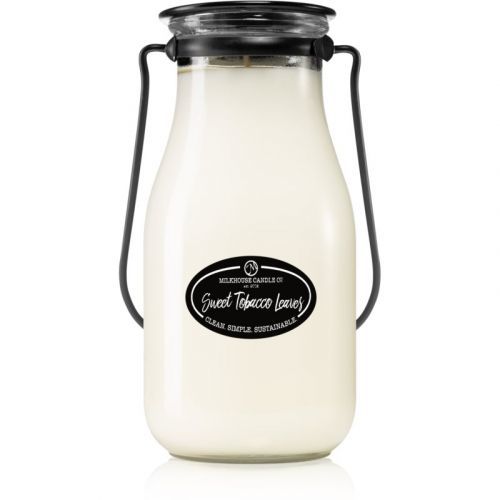 Milkhouse Candle Co. Creamery Sweet Tobacco Leaves scented candle I. Milkbottle 397 g