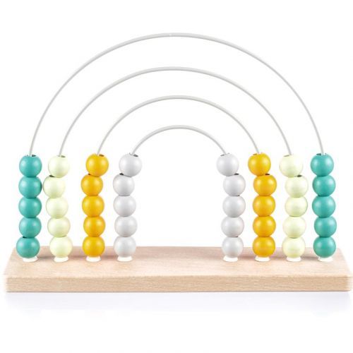 Zopa Counter abacus wooden Rainbow 1 pc