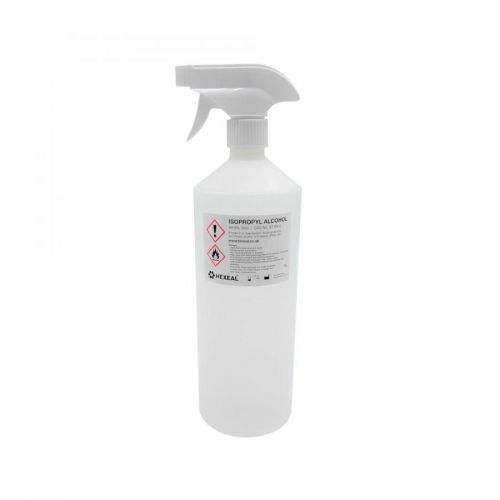 Hexeal IPA 99.9% | 1L Spray | Lab Grade | Isopropyl Alcohol/Isopropanol 99.9%