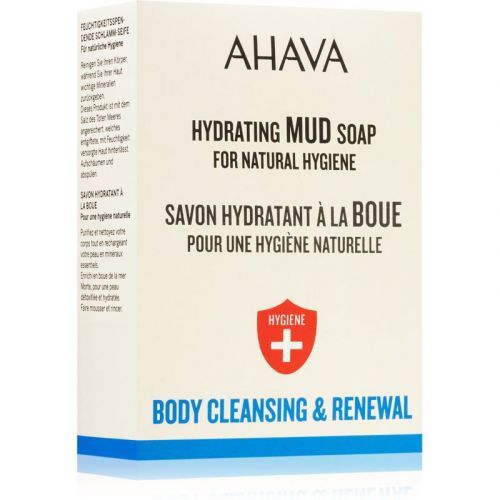 AHAVA Hygiene+ Hydrating Mud Soap Bar Soap with Moisturizing Effect 100 g