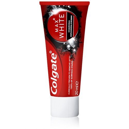 Colgate Max White Charcoal Whitening Toothpaste 20 ml