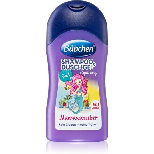 Bübchen Kids 3 in 1 3 in1 Shampoo, Conditioner & Body Wash for Kids 50 ml