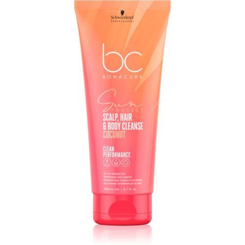Schwarzkopf Professional BC Bonacure Sun Protect Shampoo for Hair and Body 200 ml