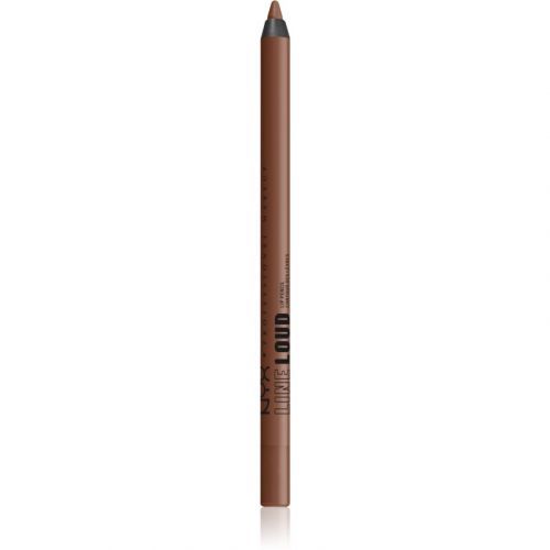 NYX Professional Makeup Line Loud Vegan Contour Lip Pencil with Matte Effect Shade 07 - Total Baller 1,2 g