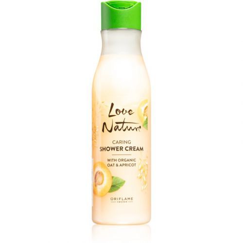 Oriflame Love Nature Organic Oat & Apricot Caring Shower Gel 250 ml