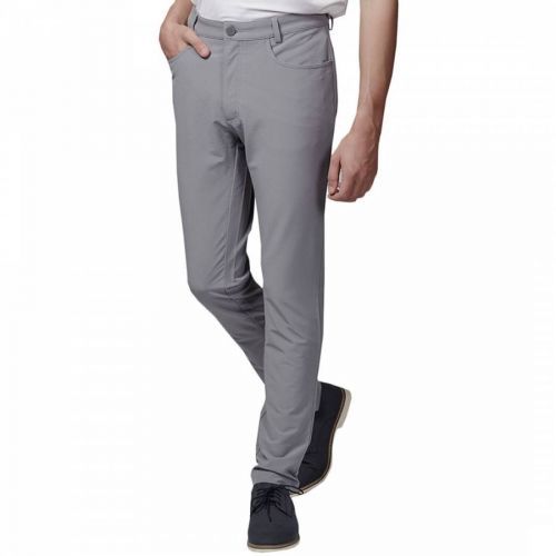 Silver Classic Fit Tech Trousers