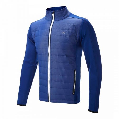 Blue Quilted Insulated Padded Jacket