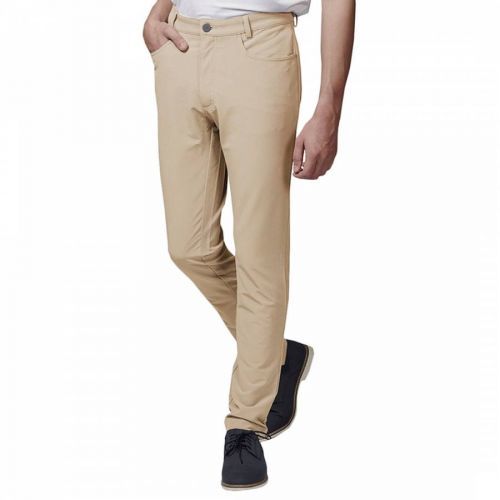Sand Classic Fit Tech Trousers