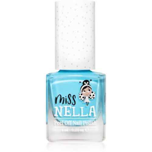 Miss Nella Peel Off Nail Polish Nail Polish for Kids MN01 Mermaid Blue 4 ml