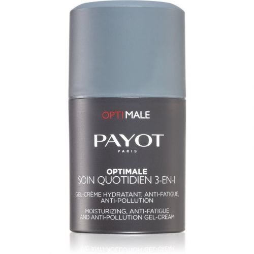 Payot Optimale Moisturizing Anti-Fatigue and Anti-Pollution Gel-Cream Moisturizing Gel Cream 3 in 1 for Men 50 ml