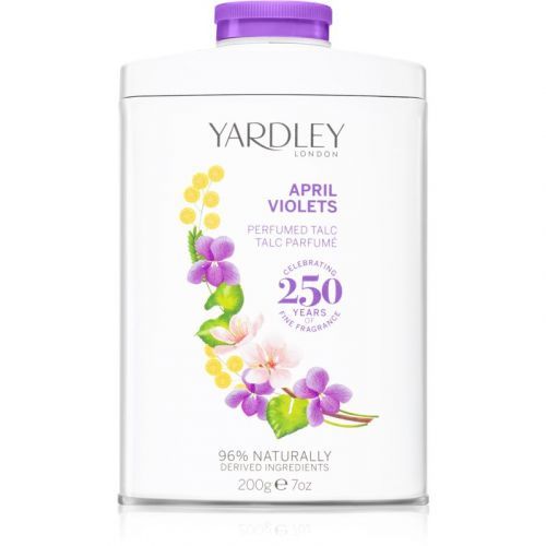 Yardley April Violets scented powder 200 g