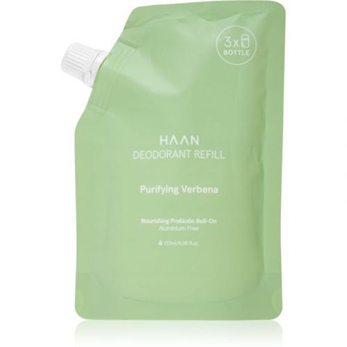 Haan Deodorant Purifying Verbena Roll-On Deodorant Without Aluminum Content Refill 120 ml