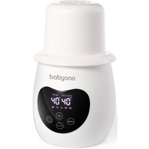 BabyOno Get Ready Electronic Bottle Warmer and Steriliser Multifunctional Baby Bottle Warmer Honey
