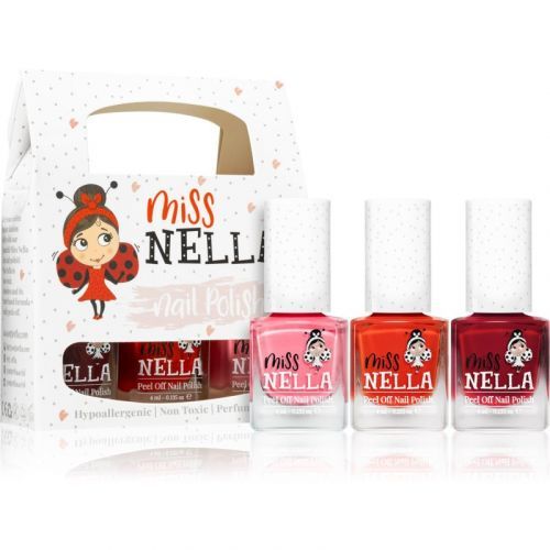 Miss Nella Peel Off Nail Polish Set nail polish set