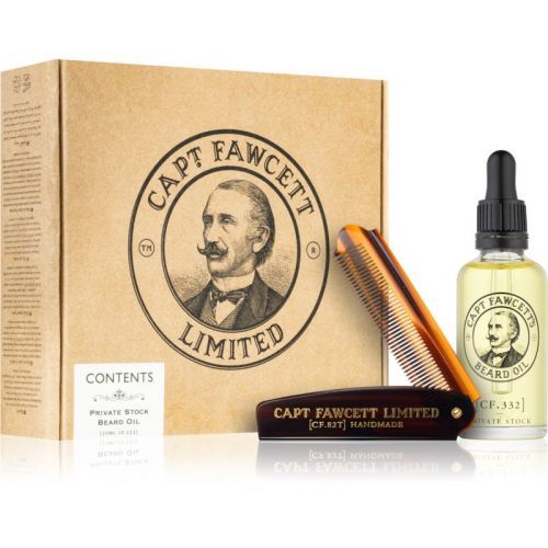 Captain Fawcett Gift Box Beard Gift Set (for Hair) for Men