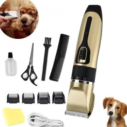 Low Noise Cordless Dog Grooming Kit Electric Trimming For Pet and Cats