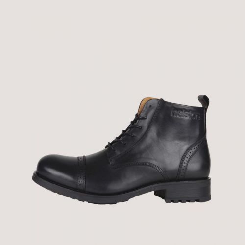 Helstons Rogue Leather Black Shoes 40