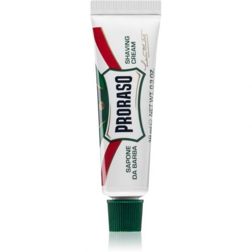 Proraso Green Shaving Cream in Tube Travel for Men 10 ml