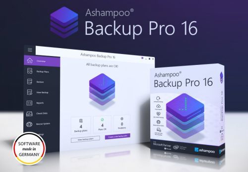 Ashampoo Backup Pro 16 Activation Key (Lifetime / 1 PC)