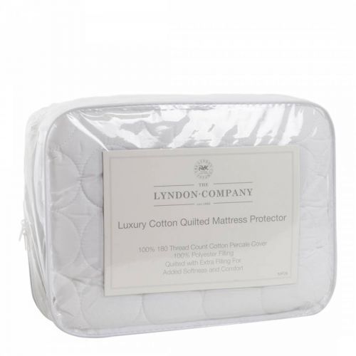 Cotton Quilted Double Mattress Protector