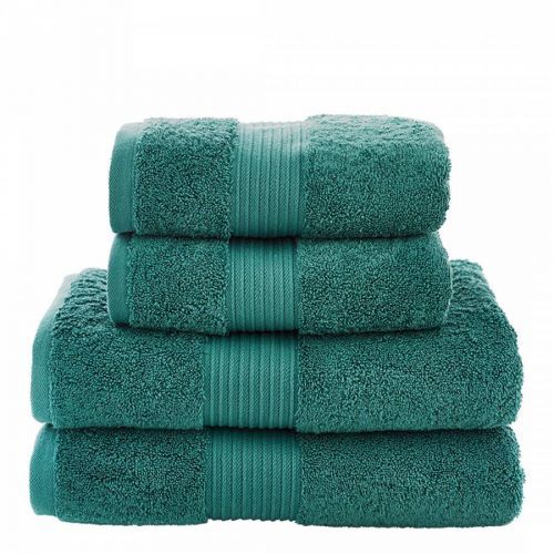 Bliss Pima Pair of Bath Towels Seagrass