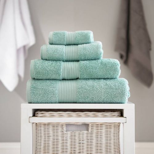 Bliss Pair of Hand Towels Spearmint
