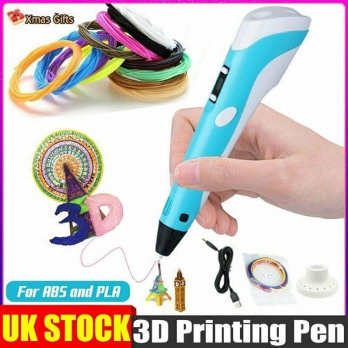 3D Pen, 3D Printing Pen with LCD Screen + 36m PLA ABS Filament Toys