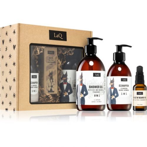 LaQ Doberman Gift Set (for Body and Face) for Men