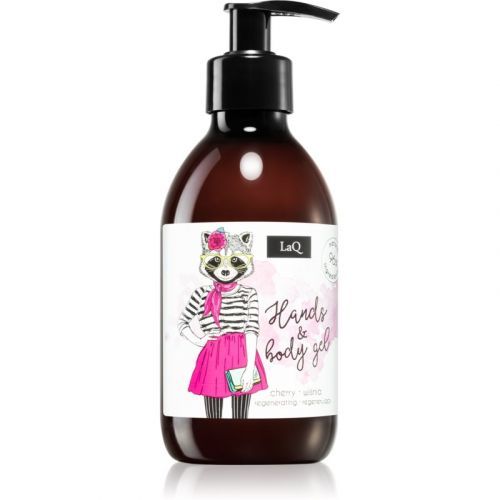 LaQ Fruit Line Cherry Refreshing Shower Gel for Hands and Body 300 ml