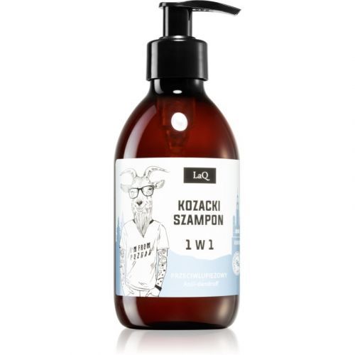 LaQ Goat From Poznaň Natural Shampoo Against Dandruff with hop cones extract 300 ml