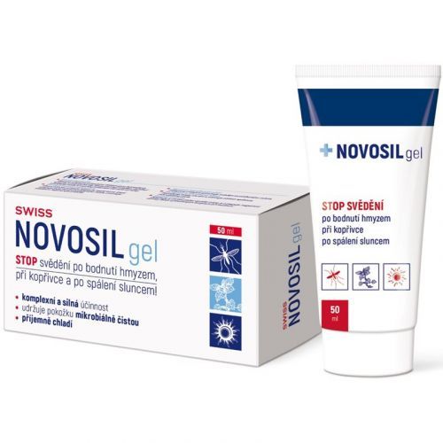 Swiss Novosil Soothing Gel for Insect Bites 50 ml